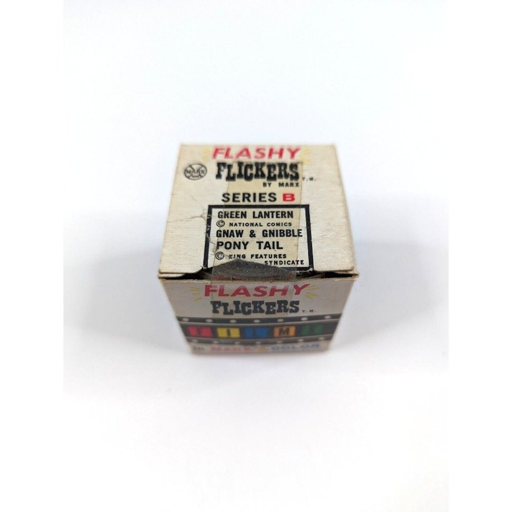 Vintage 1960s‎ MARX Flashy Flickers Films Series B Green Lantern Gnaw Pony Tail